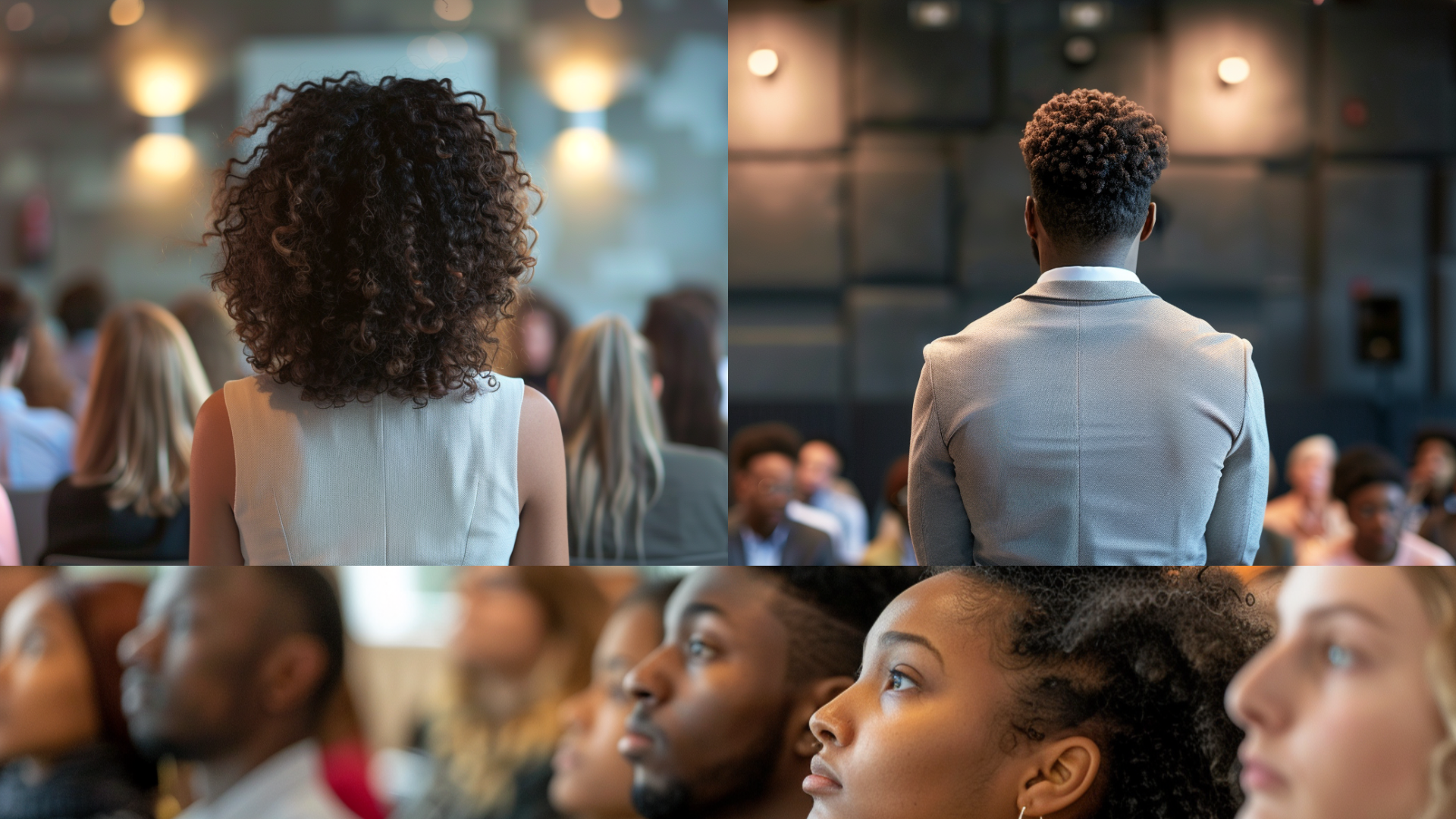 Three framed images show rows of beautifully bound, published books displayed on a bookshelf, symbolizing an author’s successful body of work and reach.