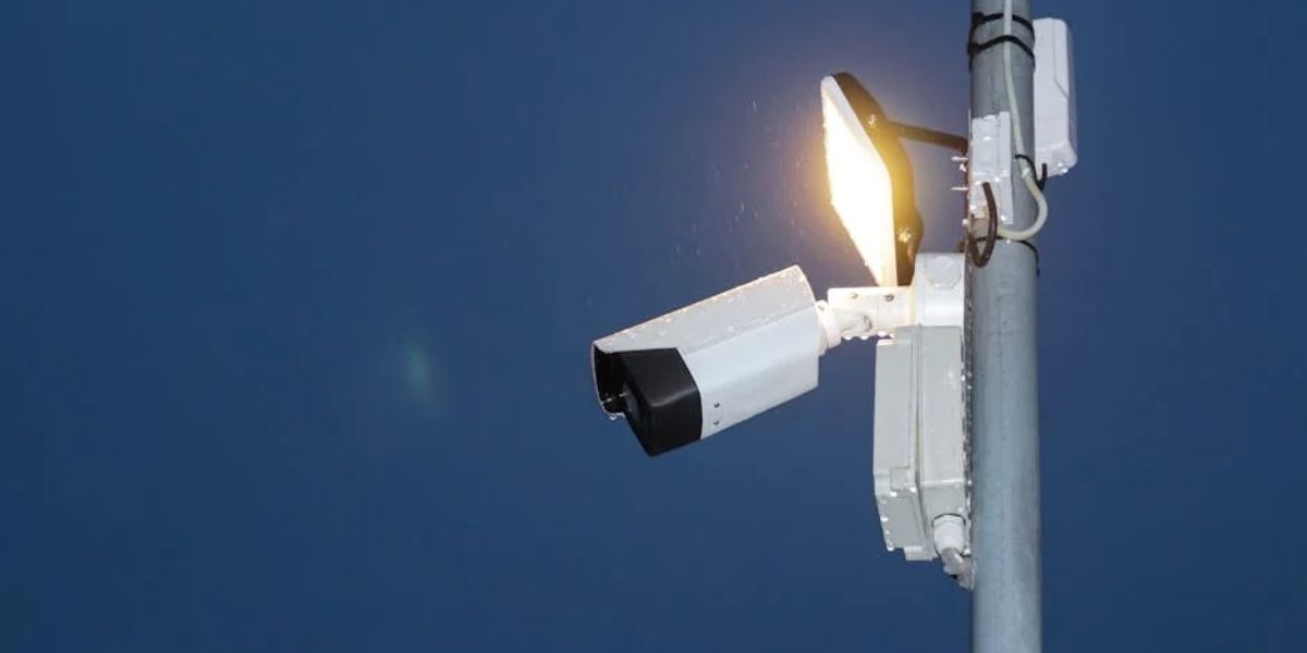 Security and safety lighting for home entryway - landscape lighting