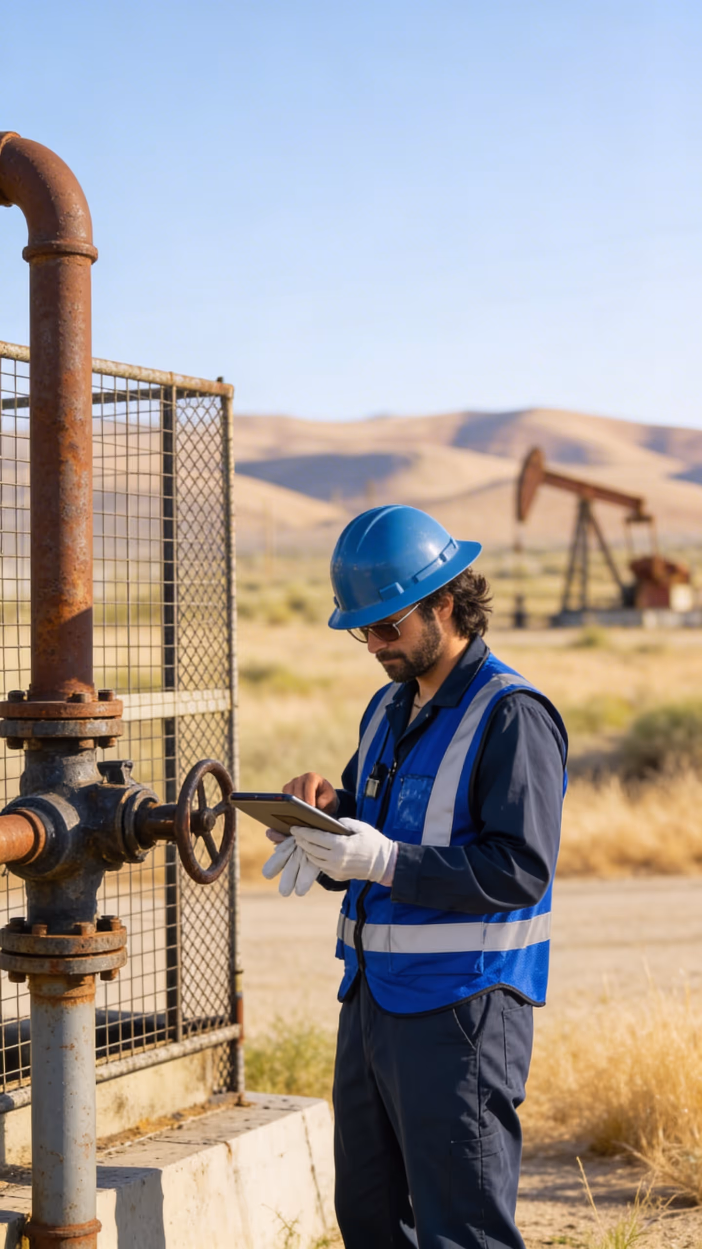 Matidor well abandonment program showing complete asset visibility with regulatory context on an interactive map