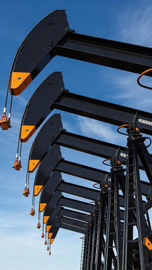 Oil and gas wellsite representing Matidor oil and gas project management solution