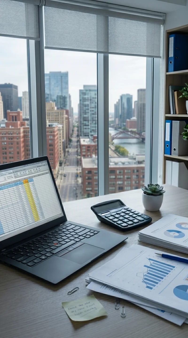 Corporate office environment representing the challenge of managing environmental project data across multiple disconnected spreadsheets