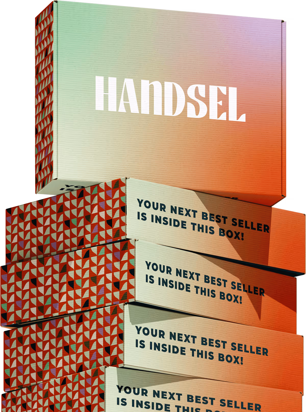 Handsel shipping box. Helping independent retailers discover new brands and products