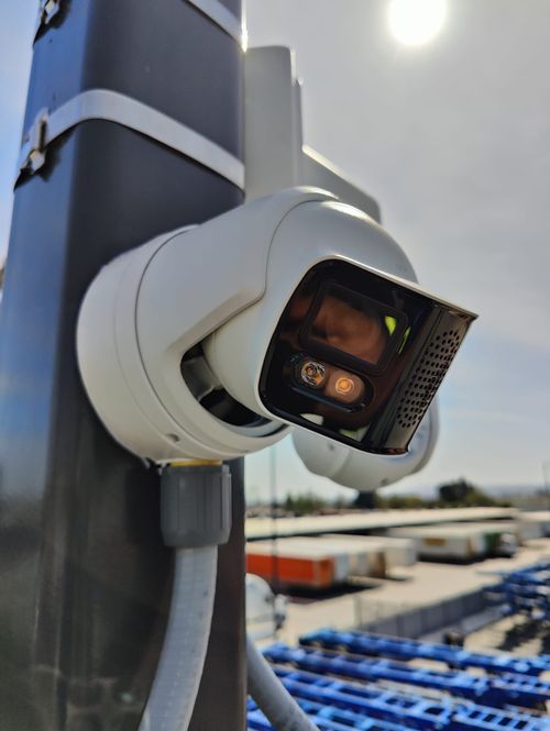 high resolution 4k photo of electrical inspection with detailed fuse box view