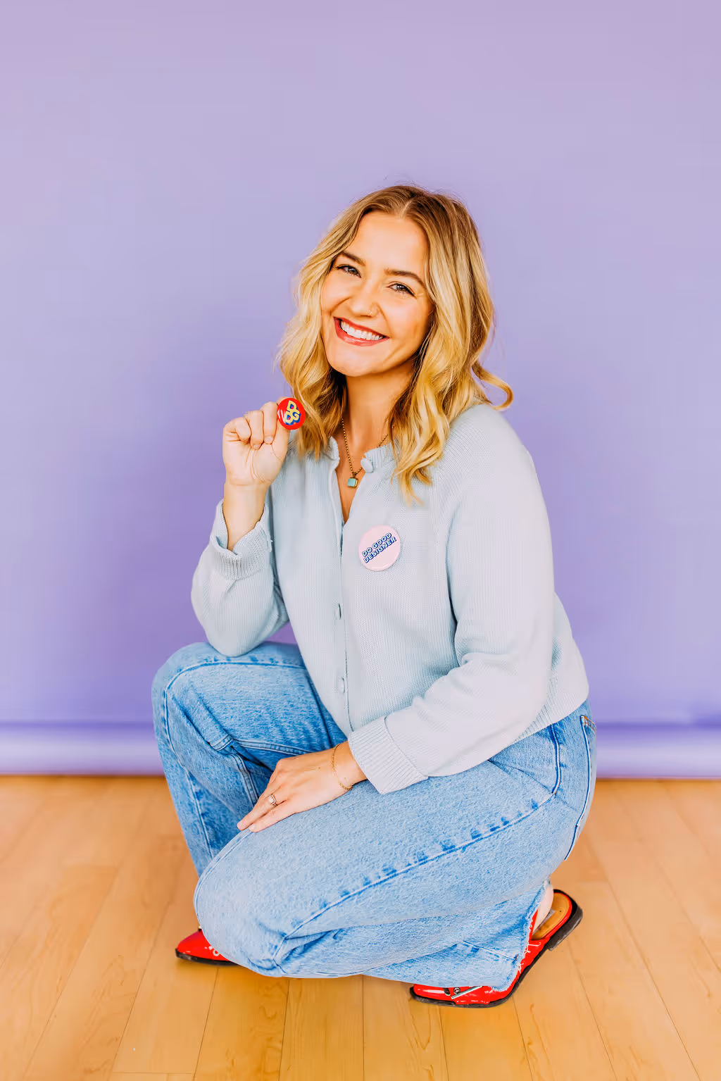 Allie Rapp-Laing, owner of The Do Good Designer and The Cold Hearted Co. 