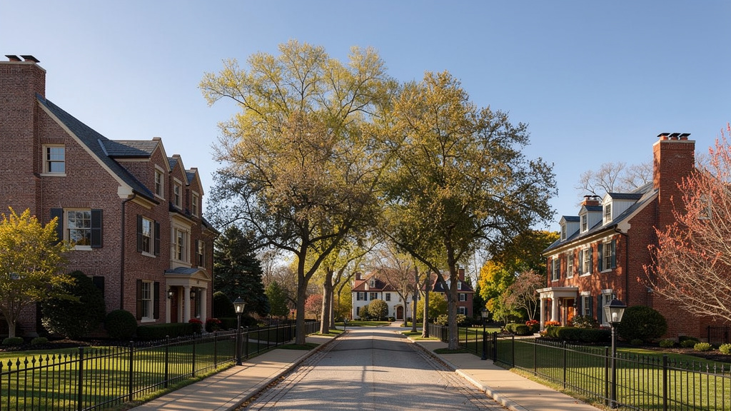 Bexley neighborhood in Columbus, Ohio - Donkey Dumpster junk removal service area
