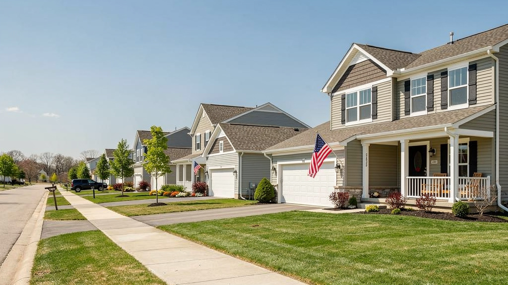 Grove City neighborhood in Columbus, Ohio - Donkey Dumpster junk removal service area