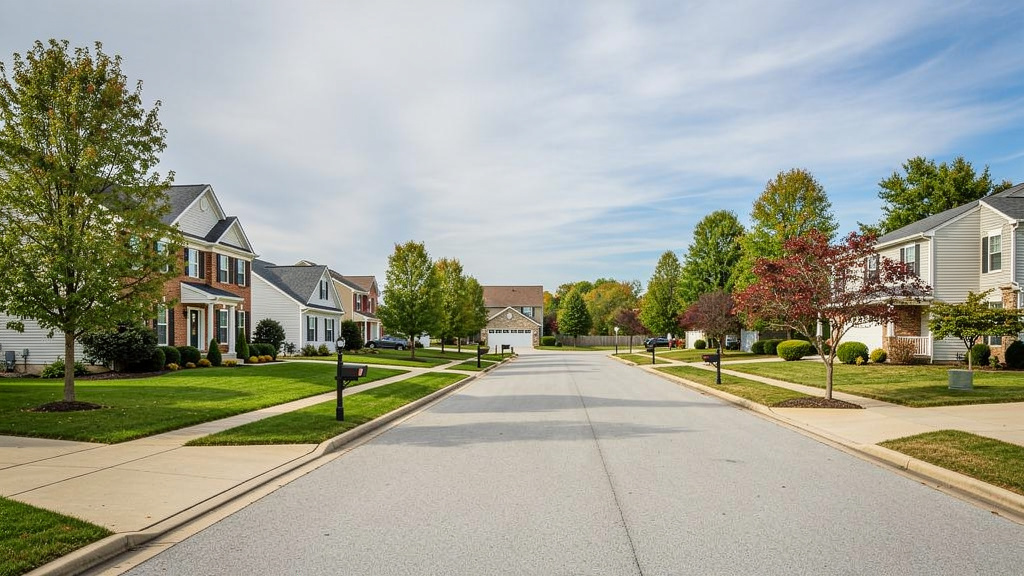 Canal Winchester neighborhood in Columbus, Ohio - Donkey Dumpster junk removal service area