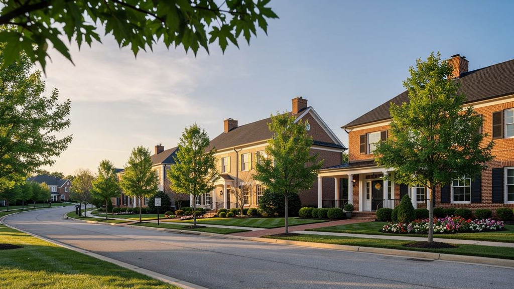 New Albany neighborhood in Columbus, Ohio - Donkey Dumpster junk removal service area