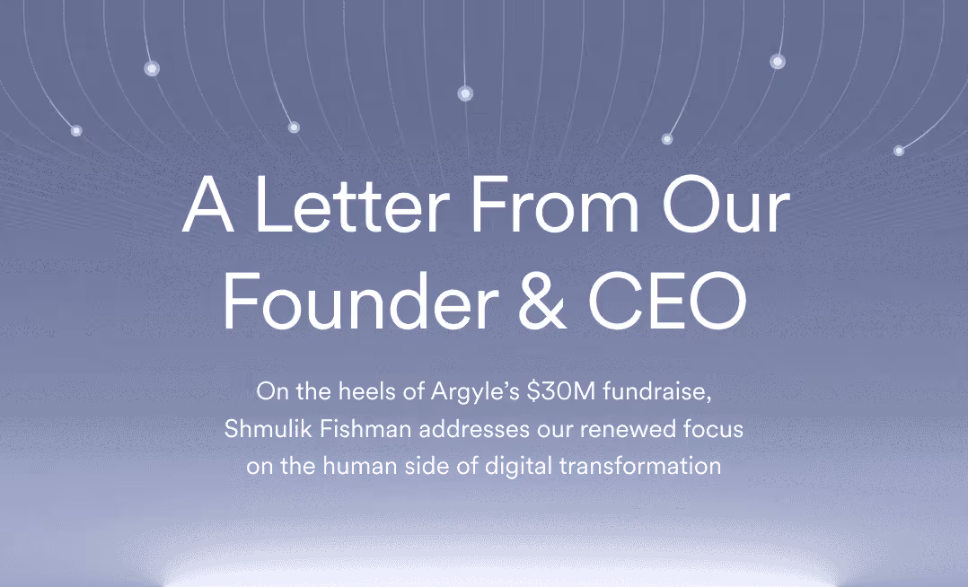 A Letter From Our Founder & CEO|A Letter From Our Founder & CEO|||