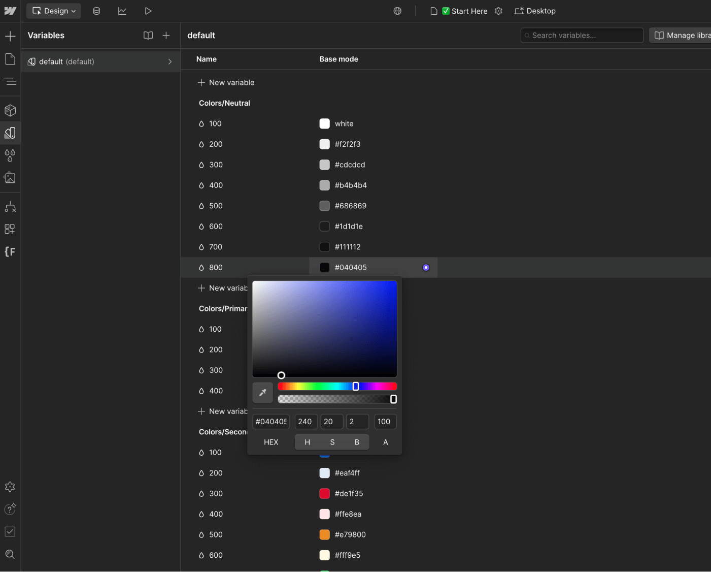 Color - Creditflow Webflow Template | BRIX Templates