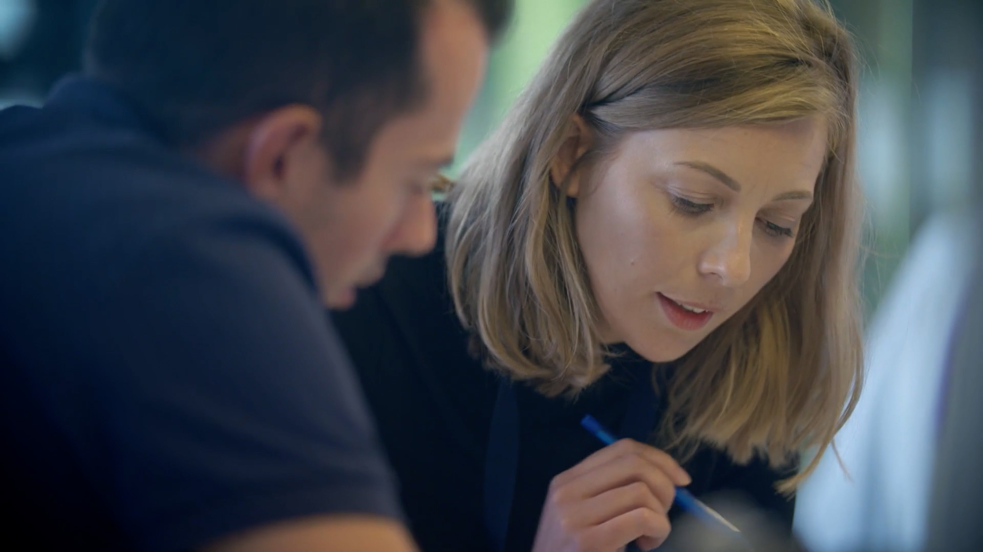 Still from Hewlett Packard Enterprises  film