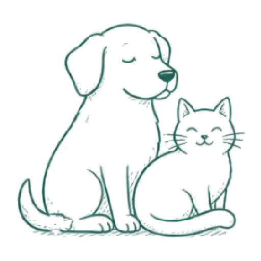 Haustier-Symbol: Hunde und andere Tiere willkommen