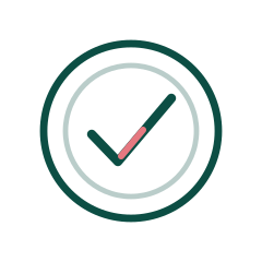 Symbol: Angebot bestätigen