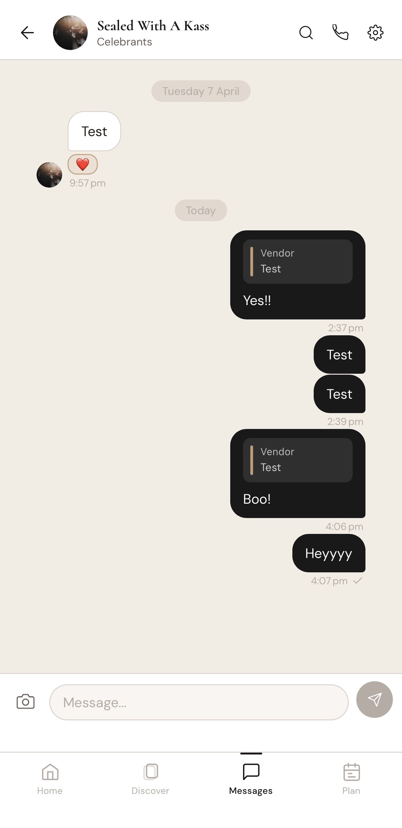 AisleMatch Messaging