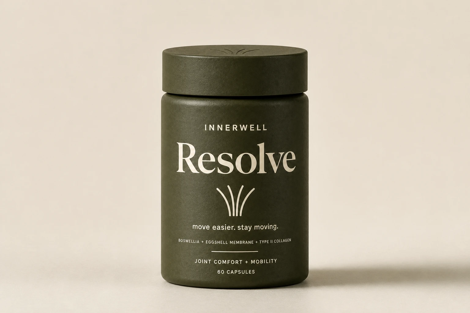 InnerWell Resolve joint support supplement, 60 capsules