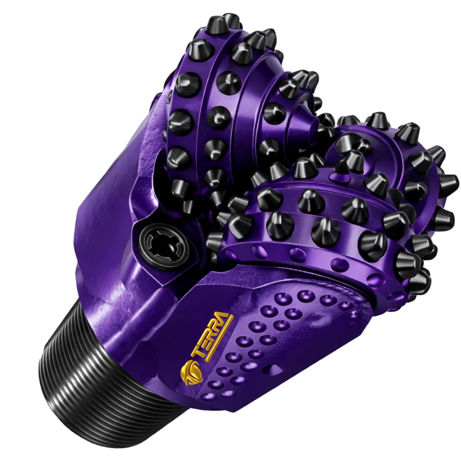 High performance tricone drill bit designed for reliable drilling reduced vibration and controlled penetration in HDD operations