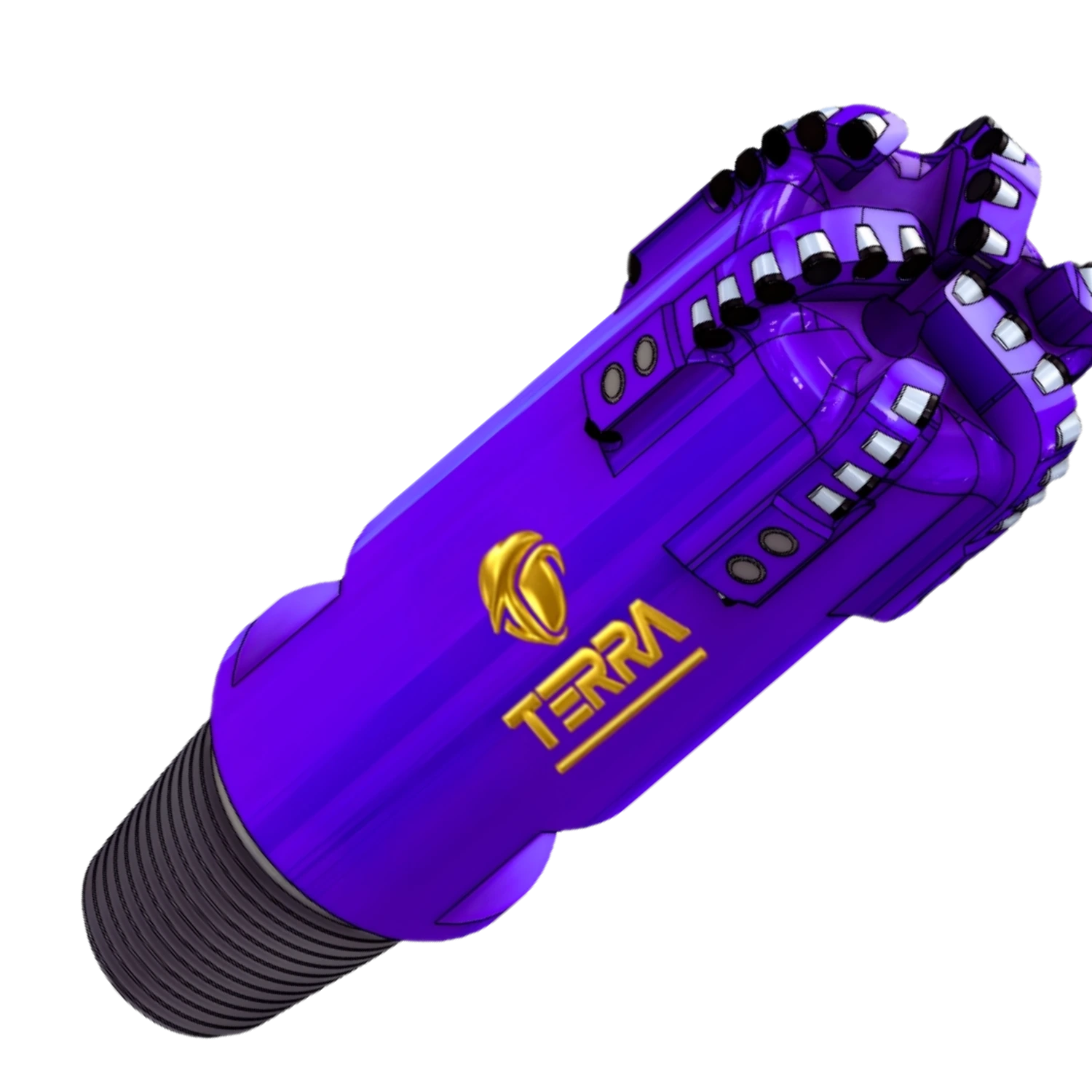 Full View PDC Drill Bit For Oil And Gas Drilling Designed For Stability Torque Control And Extended Run Life In Vertical And Directional Wells