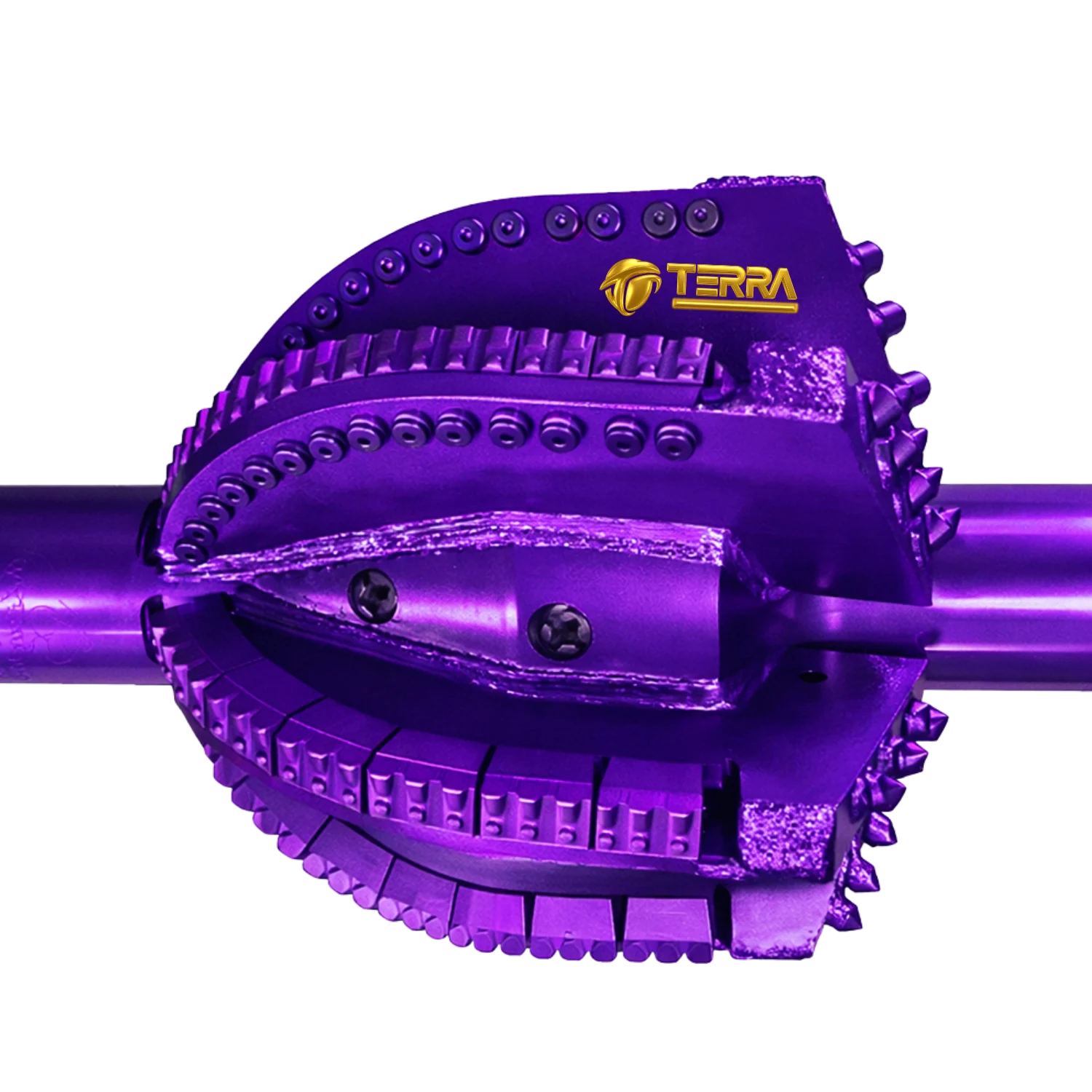 Full View PDC Reamer Tool Engineered For Stability Torque Control And Consistent Performance In Hard And Mixed Formationsd For Faster Hole Opening Reduced Vibration And Improved Efficiency In HDD And Oil And Gas Drilling