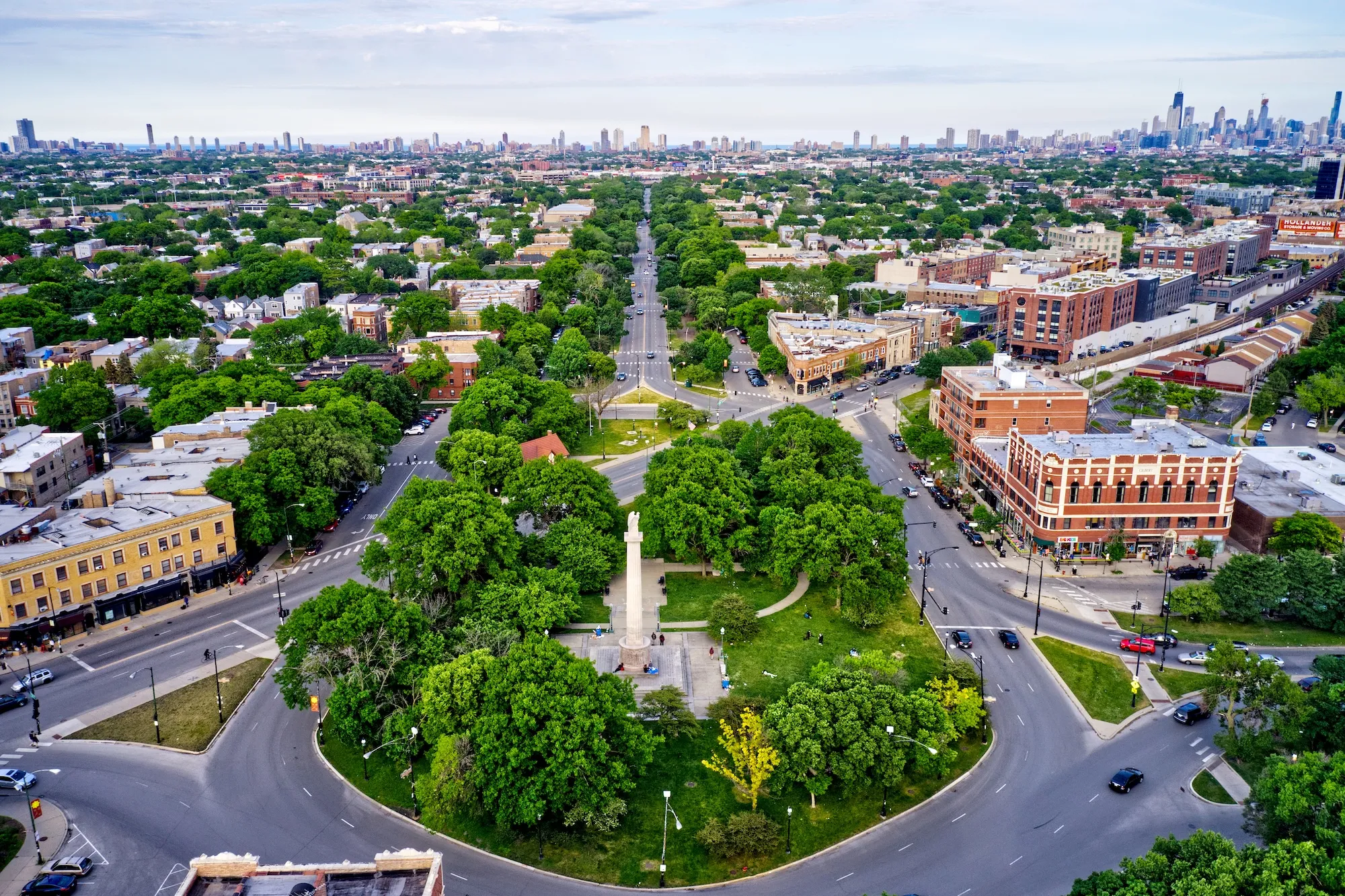 Logan Square neighborhood served by Wood Contracting