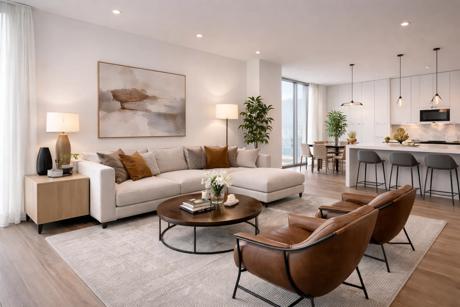 Remodeled Chicago condo by Wood Contracting