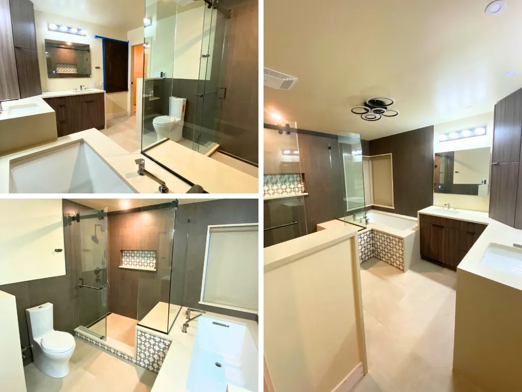 Wicker Park room conversion to Bathroom after photos by Wood Contracting