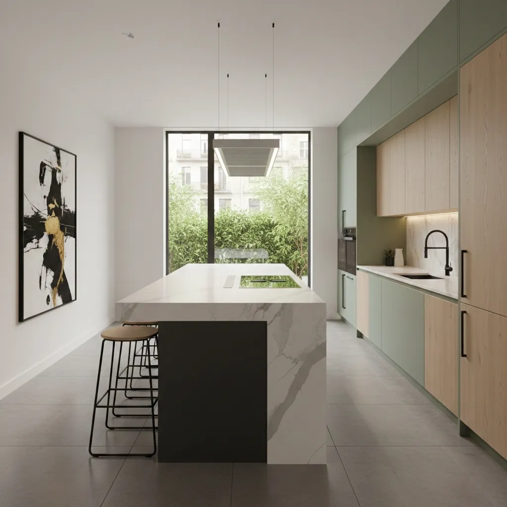Modern Kitchen in Lincoln Park