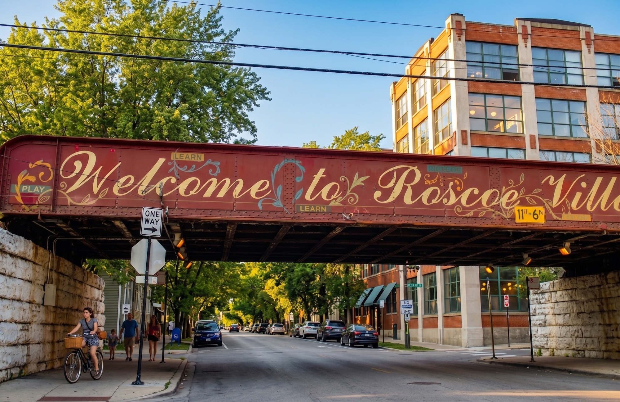 Roscoe Village Chicago service area for Wood Contracting remodeling services