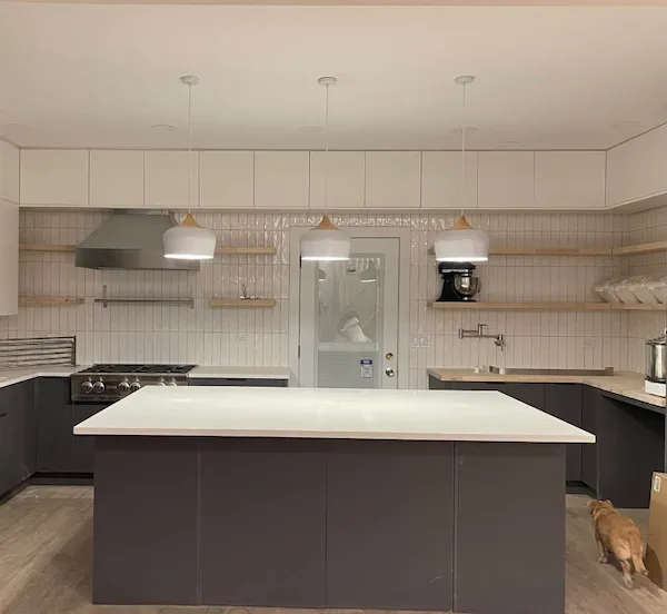 Custom kitchen remodel in Chicago by Wood Contracting