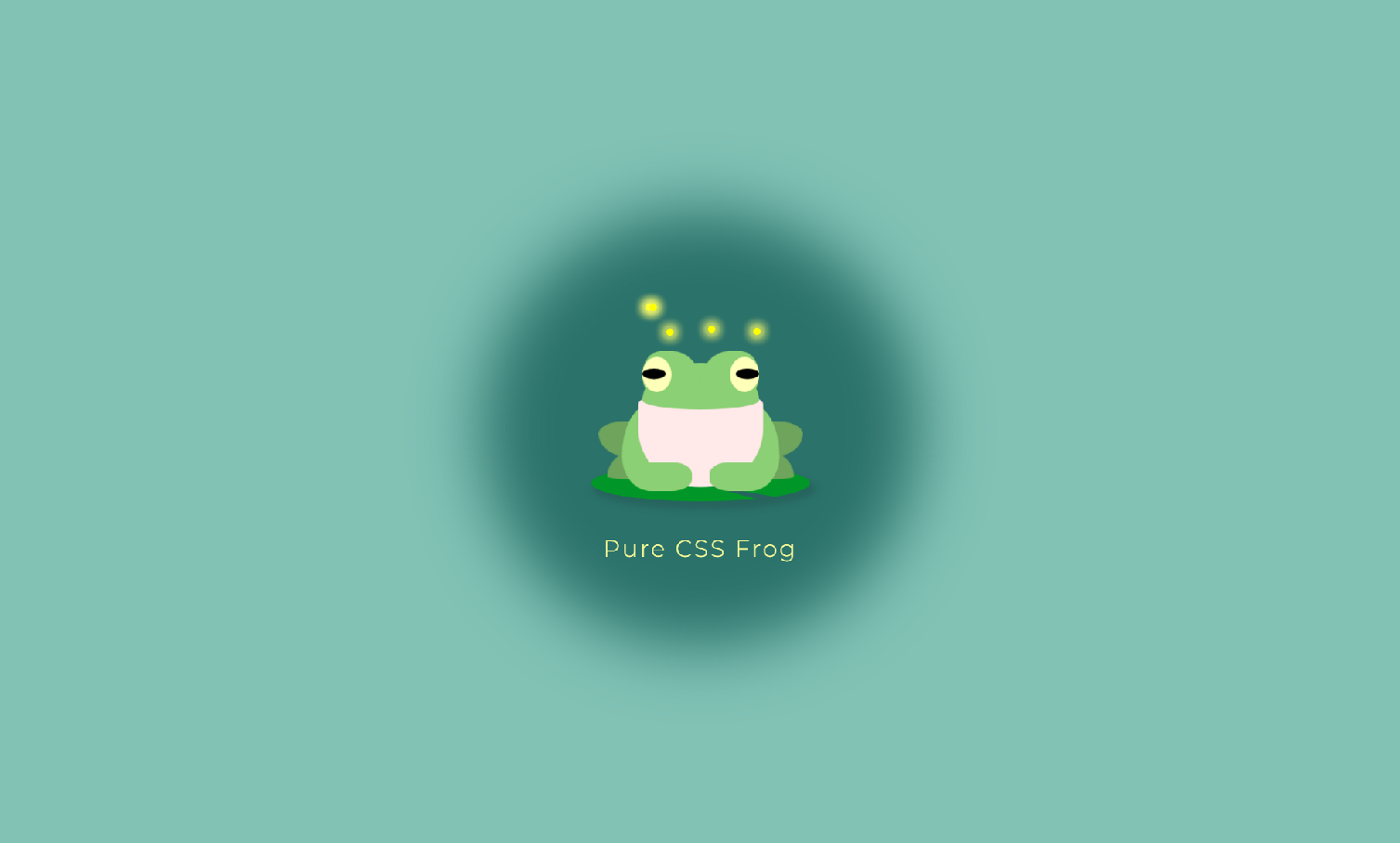 Pure CSS Frog Thumbnail
