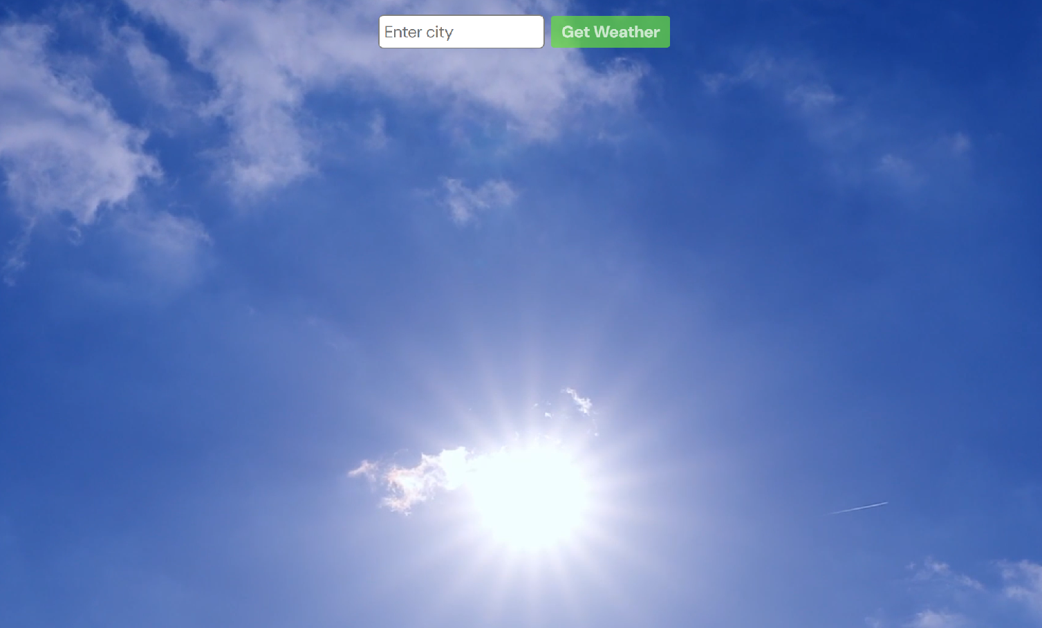 Weather App Thumbnail
