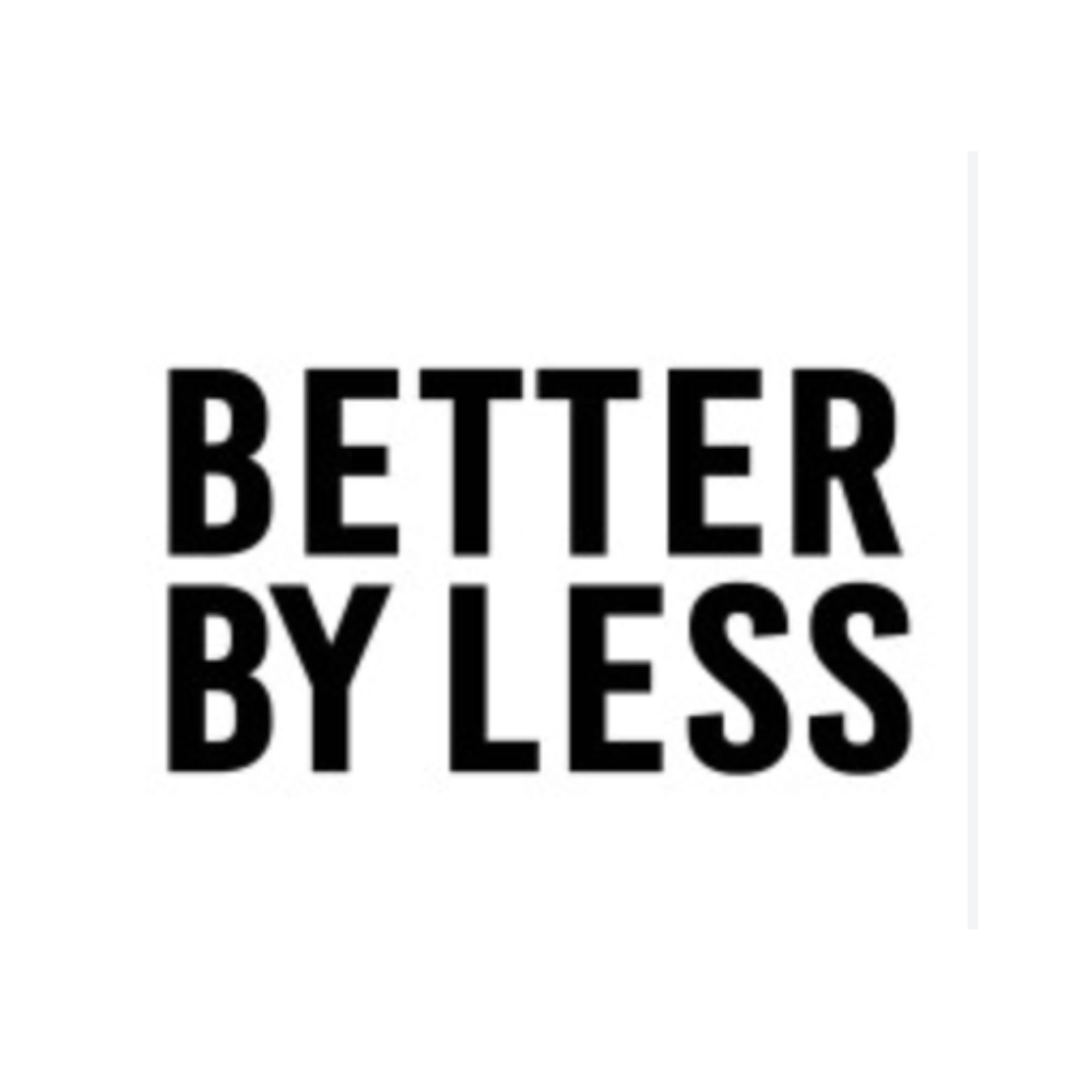 Logo Better by Less – Kooperationspartner von stay awesome in Kassel und Saarlouis