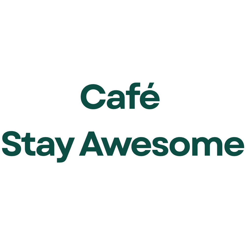 Logo Café Stay Awesome – Kooperationspartner von stay awesome in Kassel und Saarlouis
