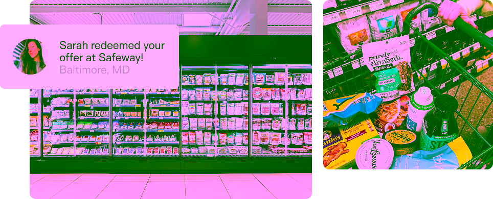 In-store activation example with Hummingbirds creators