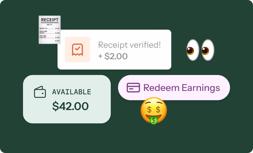 Earn cash back