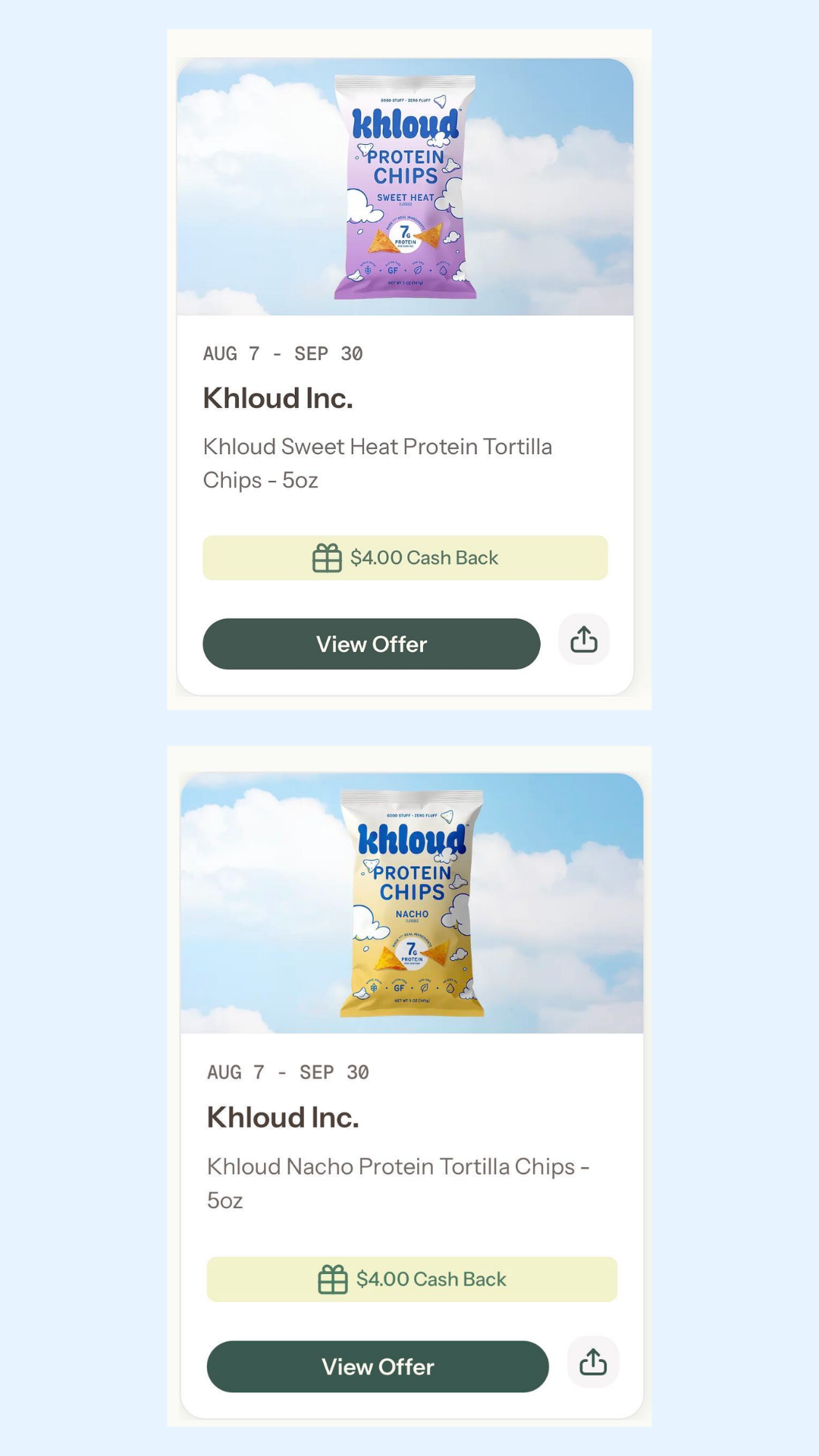 Khloud $4.00 cash back Offer at Target