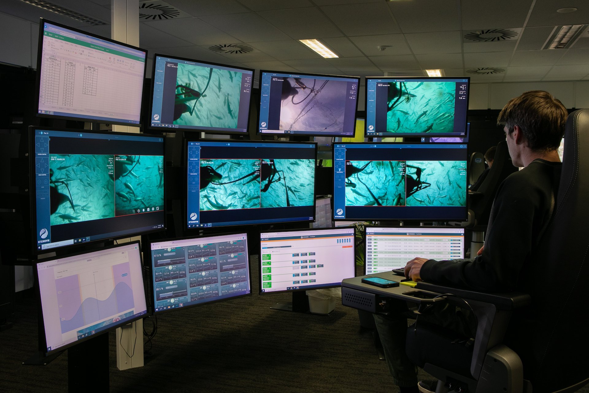 Sustainable salmon aquaculture in Tasmania