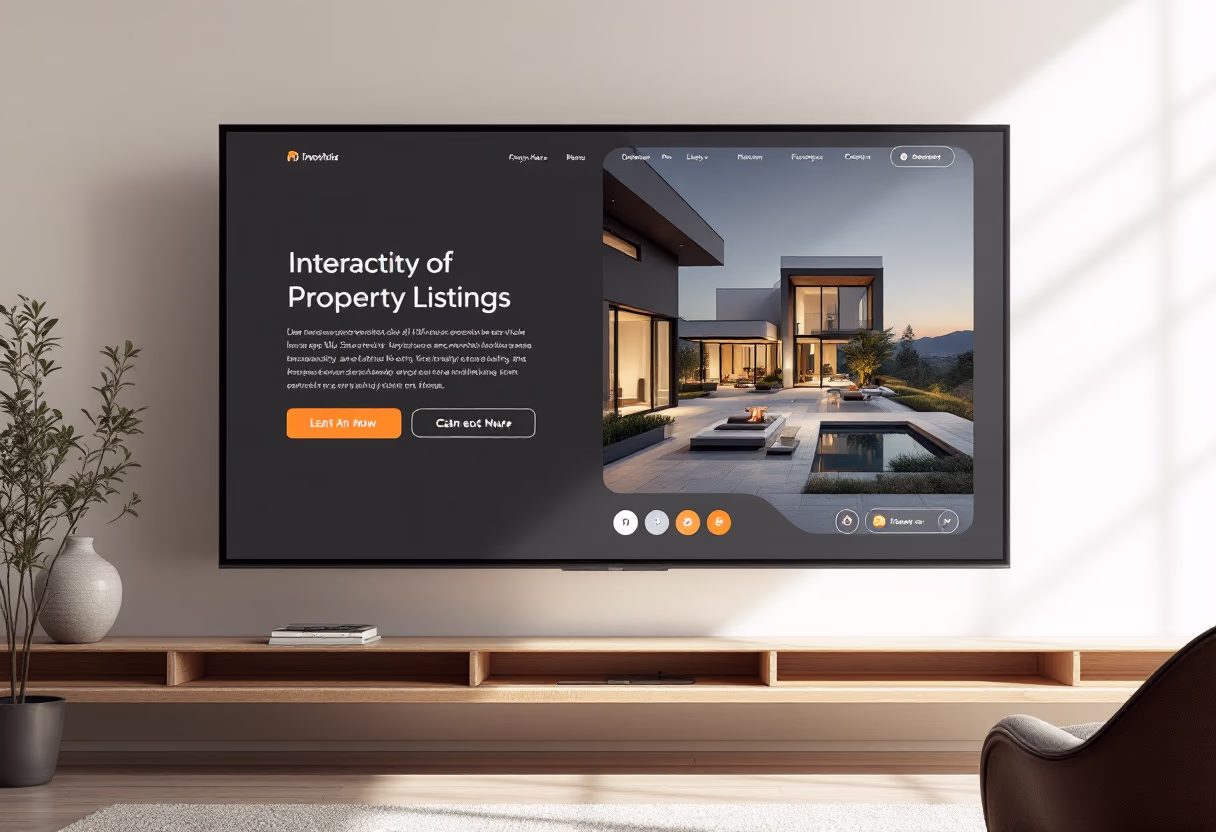 [interface] image of user interface showing property listings