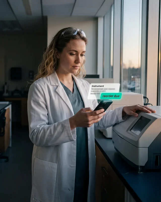 Built for the commercial reality of laboratory products image placeholder