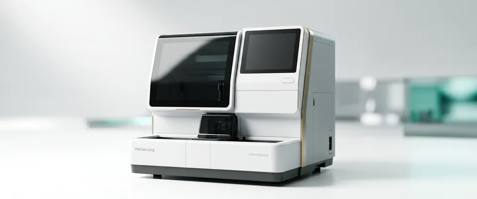 Clinical chemistry / immunoassay diagnostics analyzer