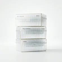 Stack of laboratory consumables for reorder