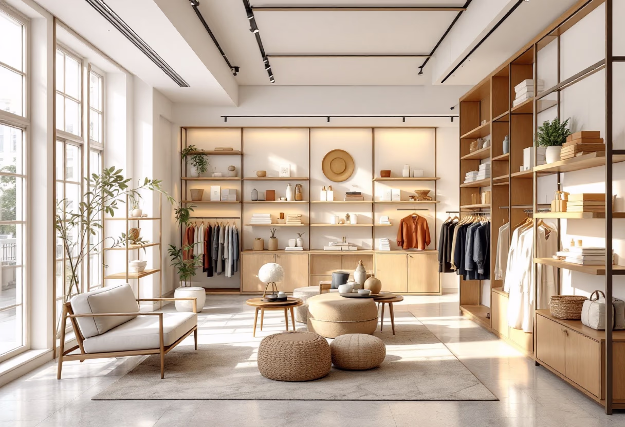 [background image] image of retail environment (for a department store)