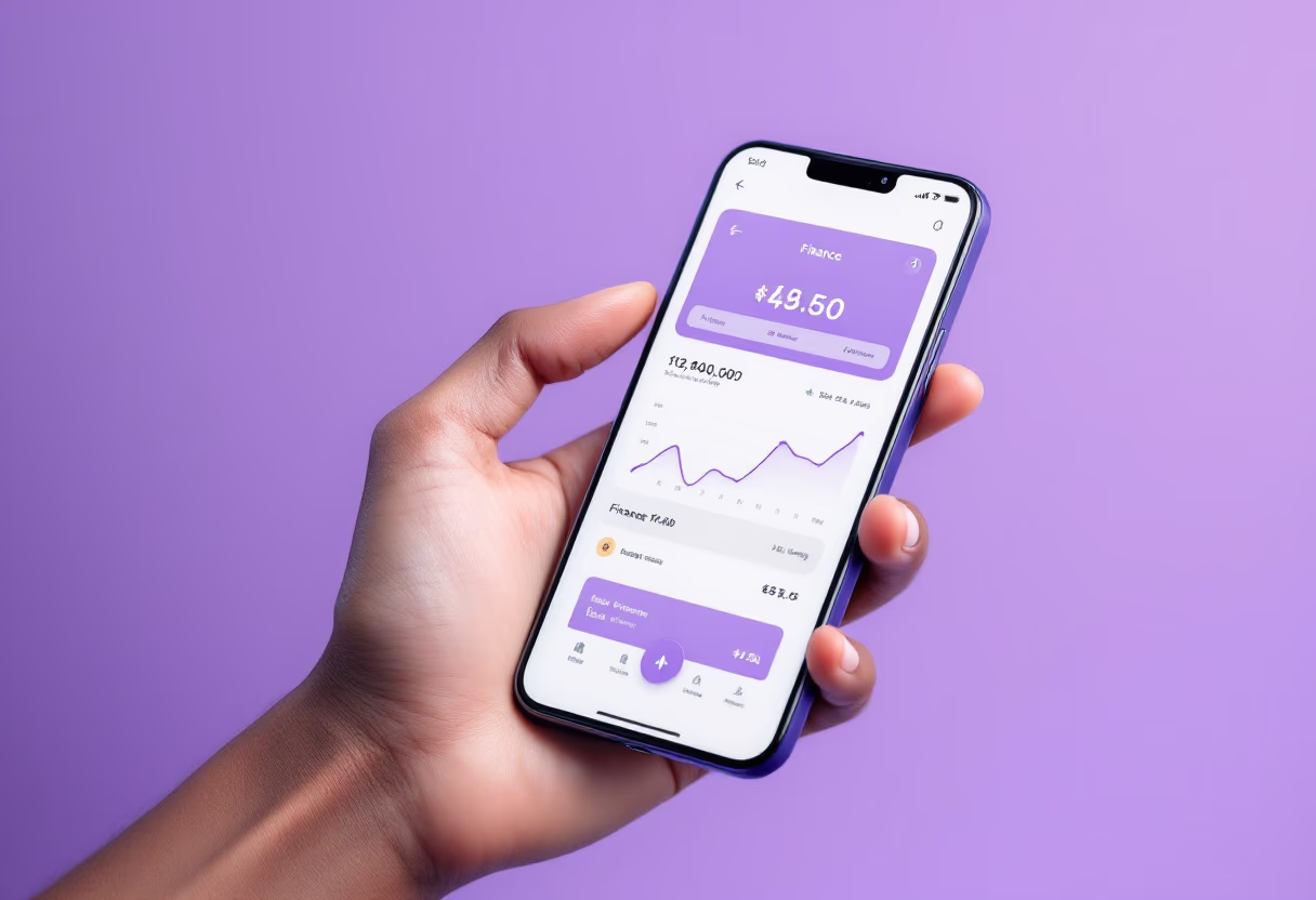 [interface] image of finance software in use