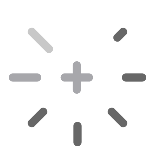 Icon showing three parallel wavy lines above one straight line in white on a black background.