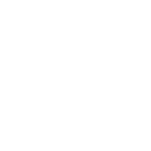 White target with an arrow hitting the bullseye on a black circular background.