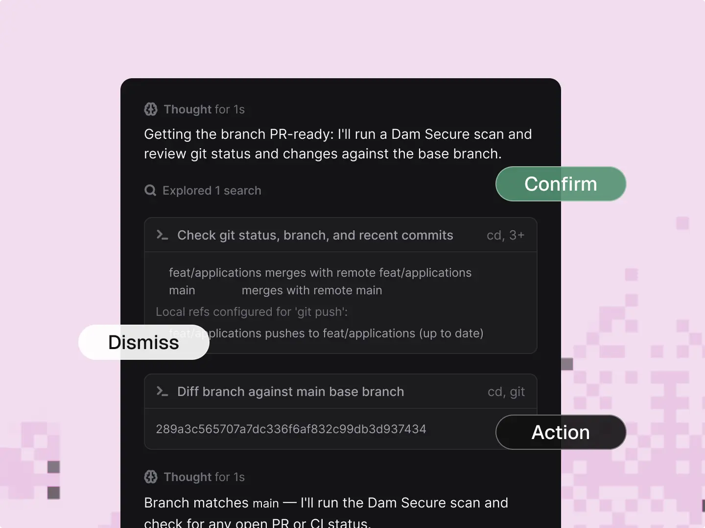 Security IDE interface, view 1