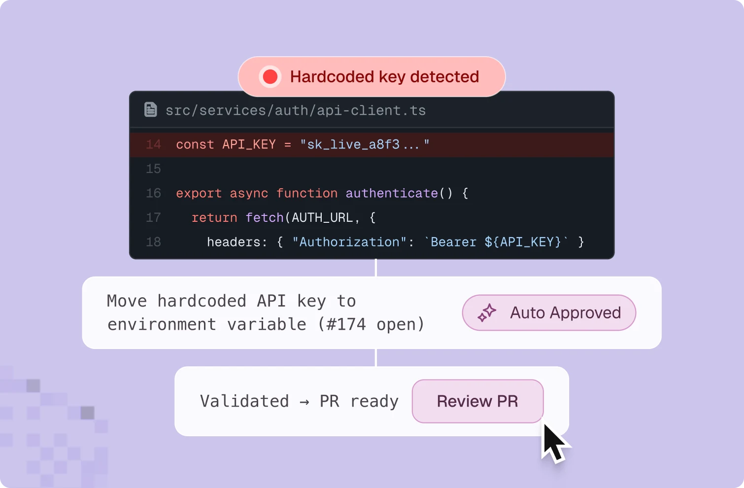 Vulnerability scanner interface, view 2