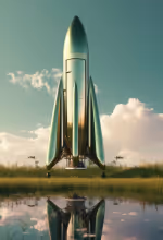 Two men standing closely, looking down and engaging in discussion near a sunlit window.