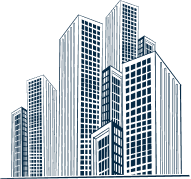 Commercial properties investment icon