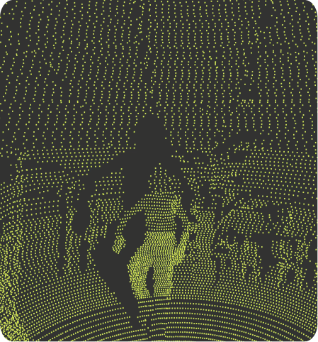 3D spatial point cloud data