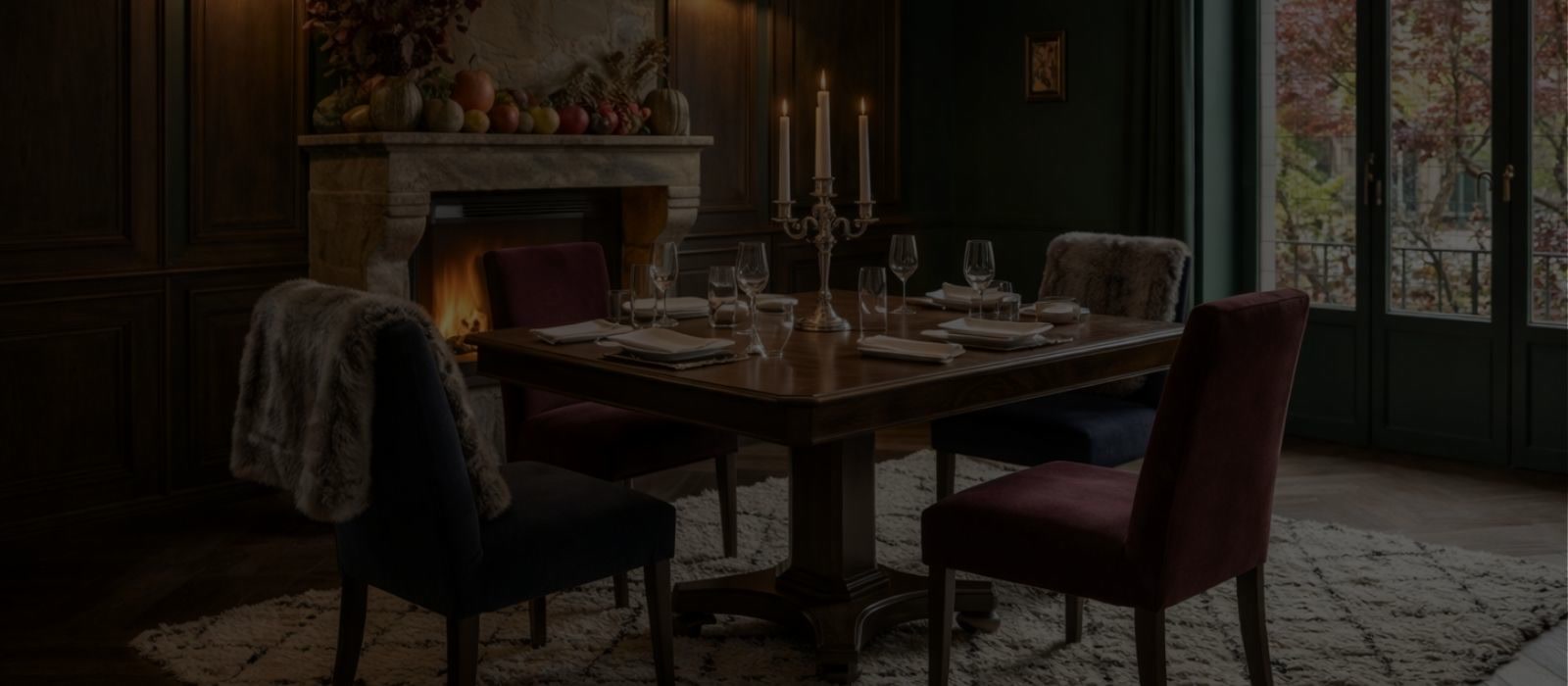 Salle du restaurant La Cour à Paris 11 avec ambiance élégante et chaleureuse